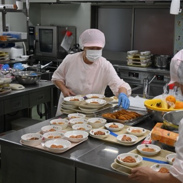 給食室の写真